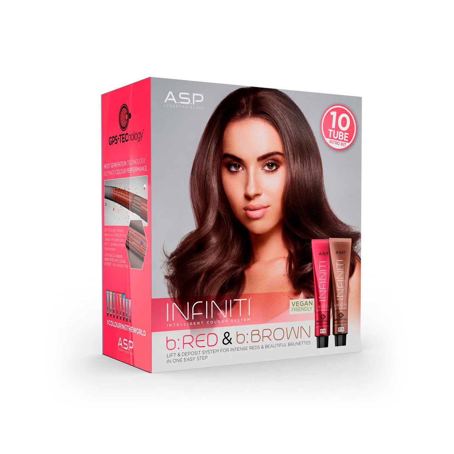 ASP  Infinity Hair Color b:red & b:brown Kit Professional Salon Products