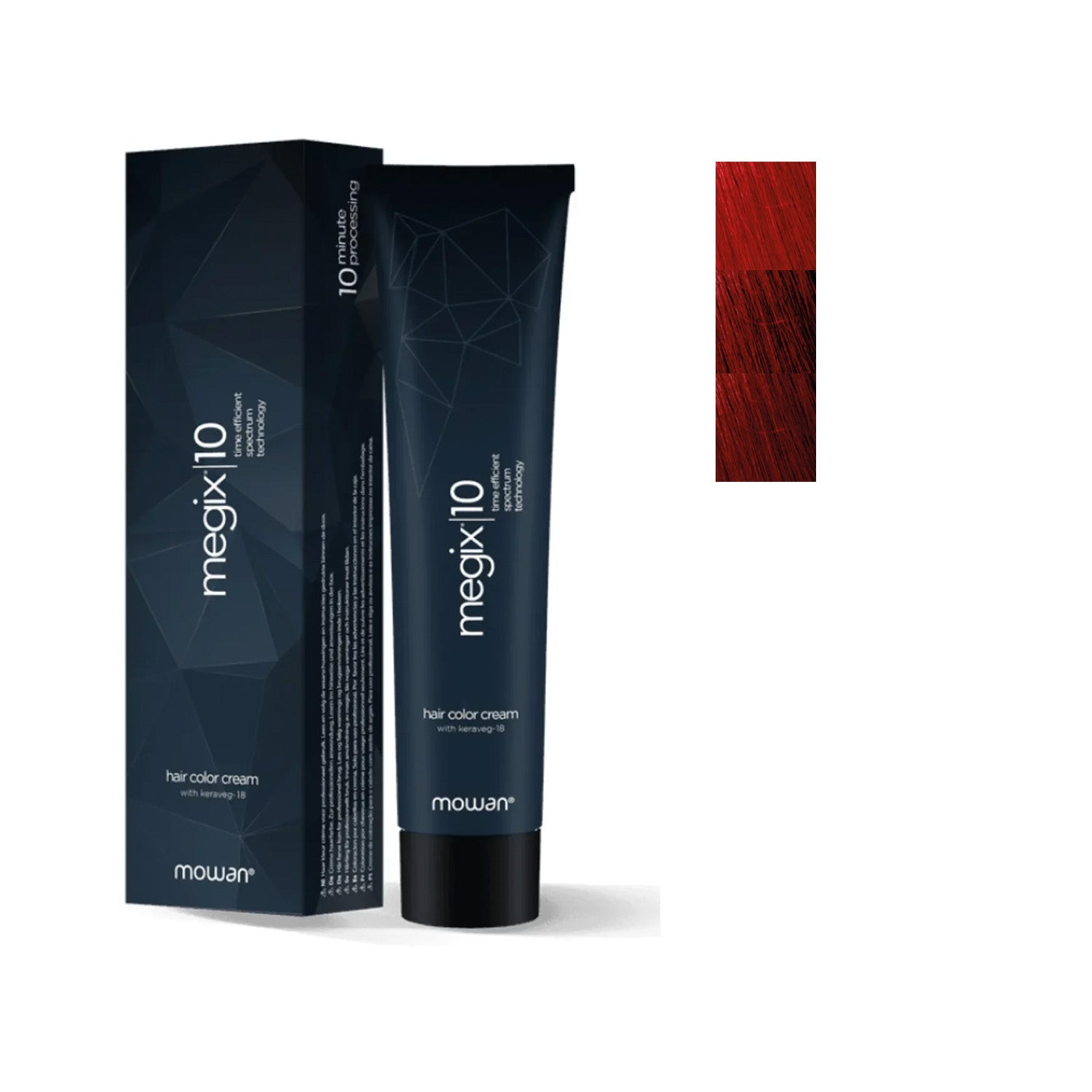 Mowan  - Megix Hair Color - Intese Red