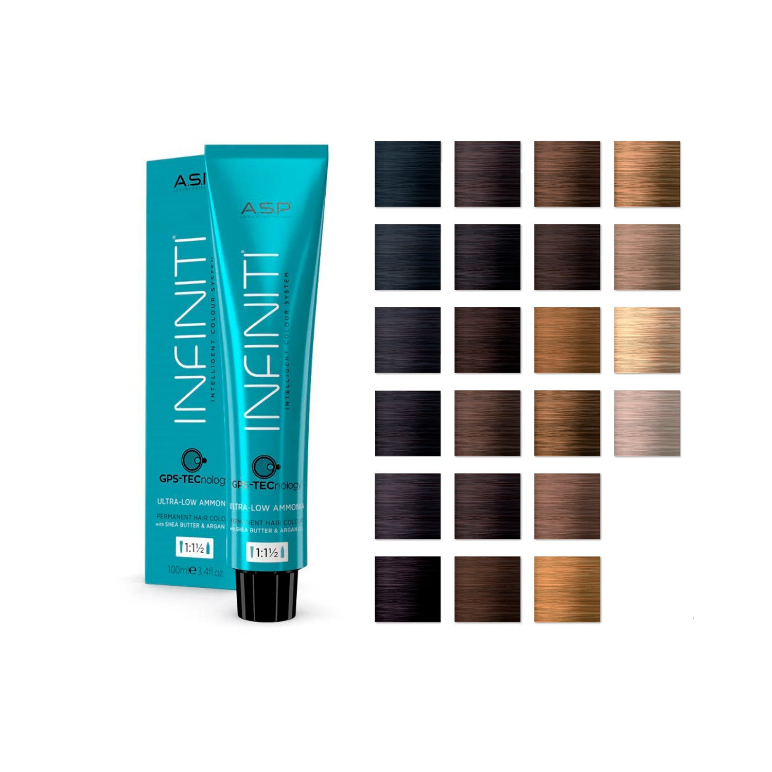 ASP  Infiniti Crème Color Regular Essentially Natural Professional Salon Products Ultra low ammonia