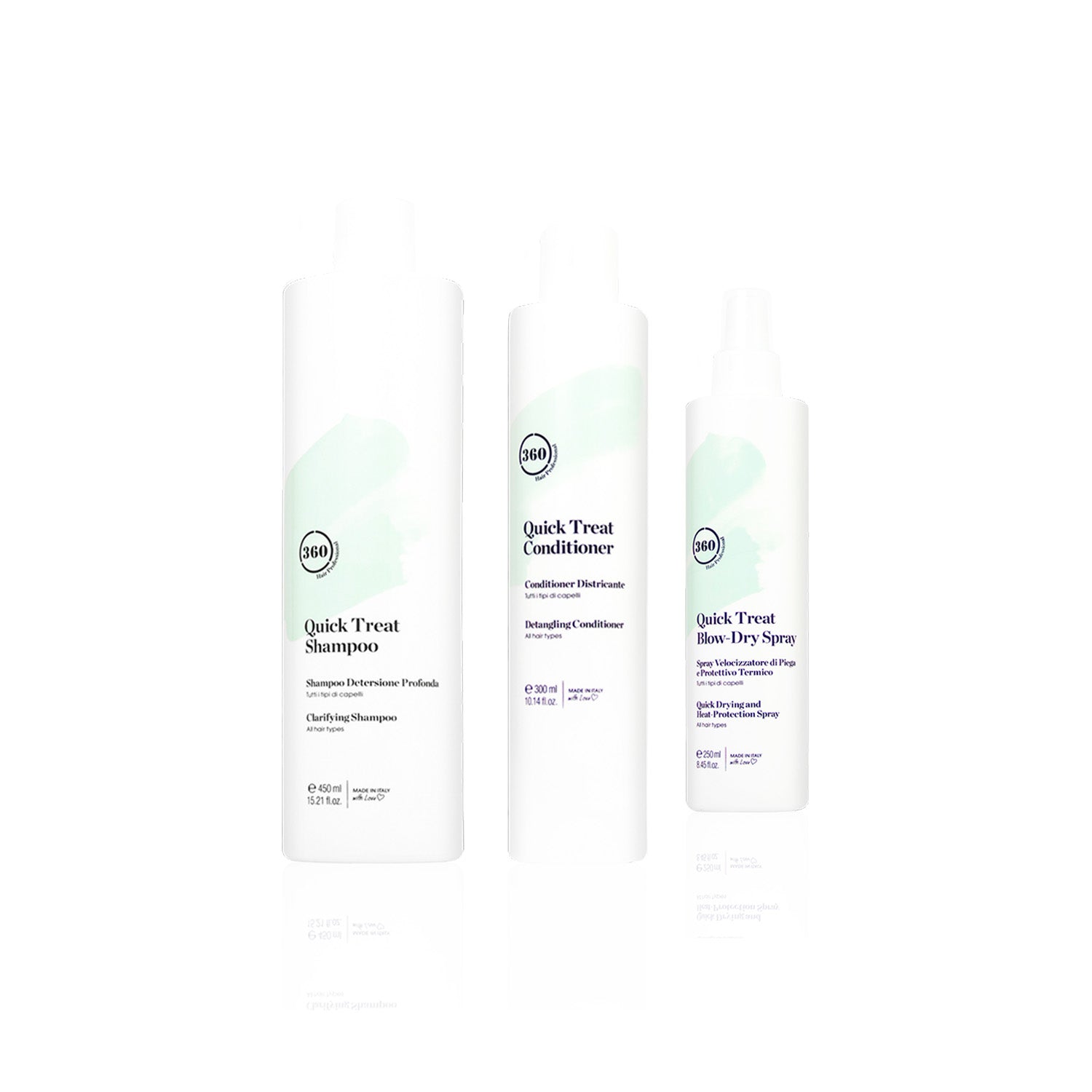 360 Care Trio Sets Quick Treat Trio