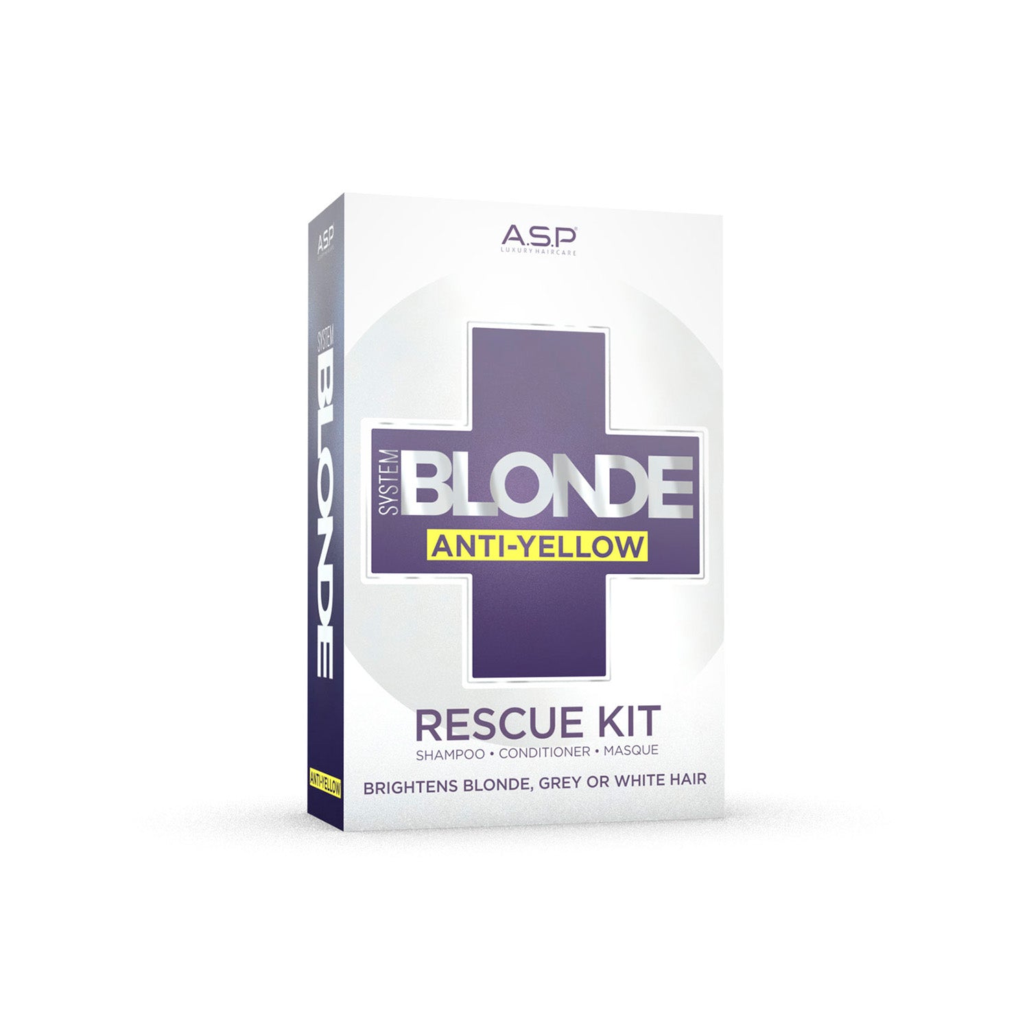 ASP System Blonde Anti-Yellow Rescue Kit Professional Salon Products