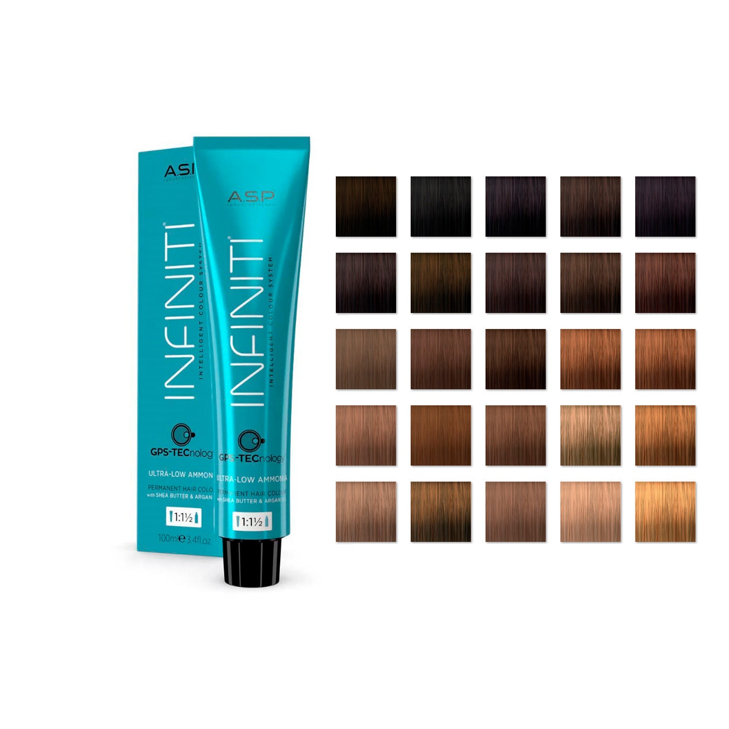 ASP Infiniti Crème Color Regular Sun-Kissed & Sophisticated Professional Salon Products Ultra low ammonia