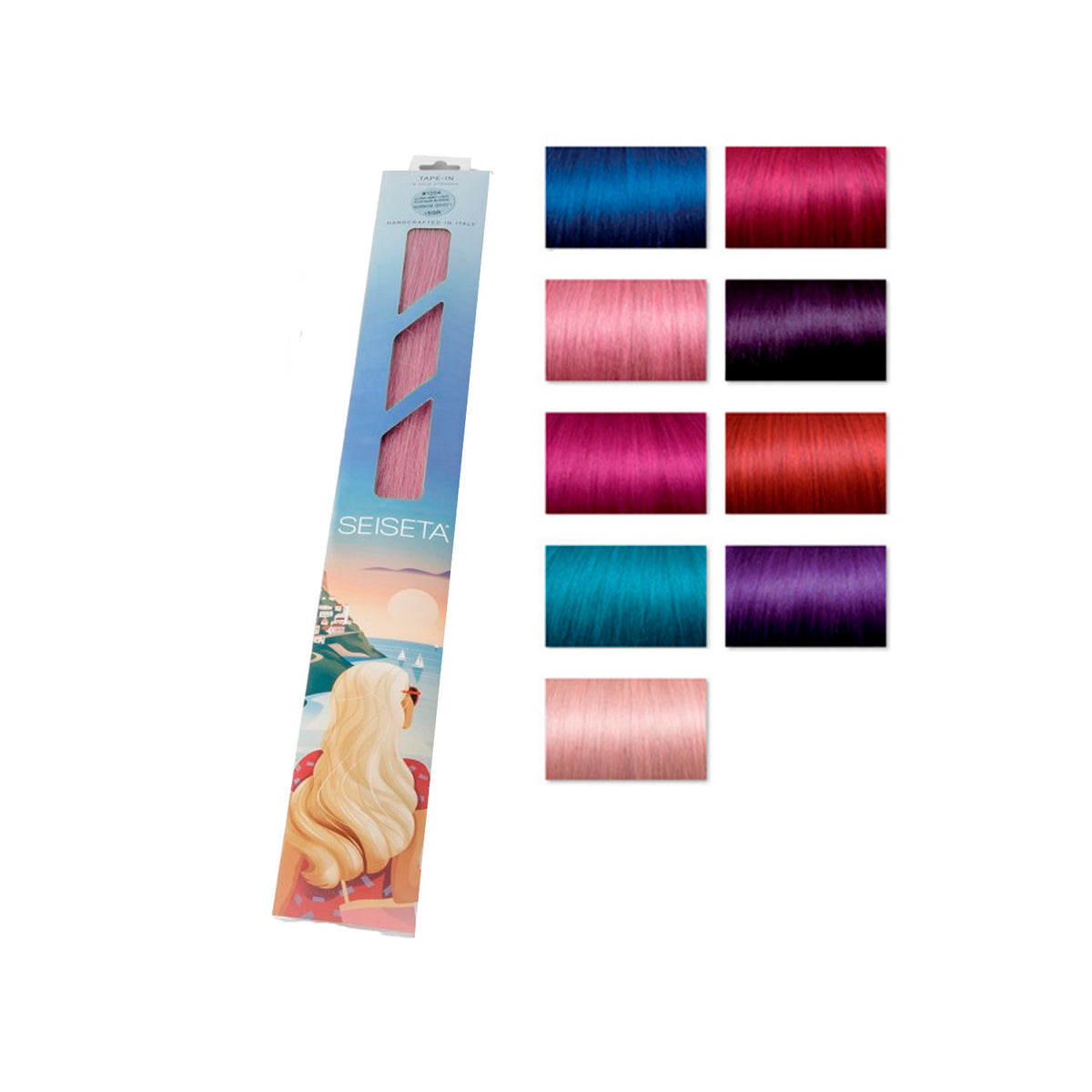Seiseta Tape-in - Crazy Colors