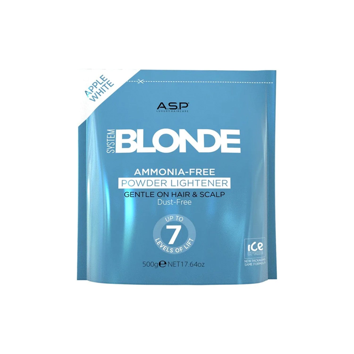 ASP System Blonde - Ammonia-Free Powder Lightner(Apple White) Professional Salon Products