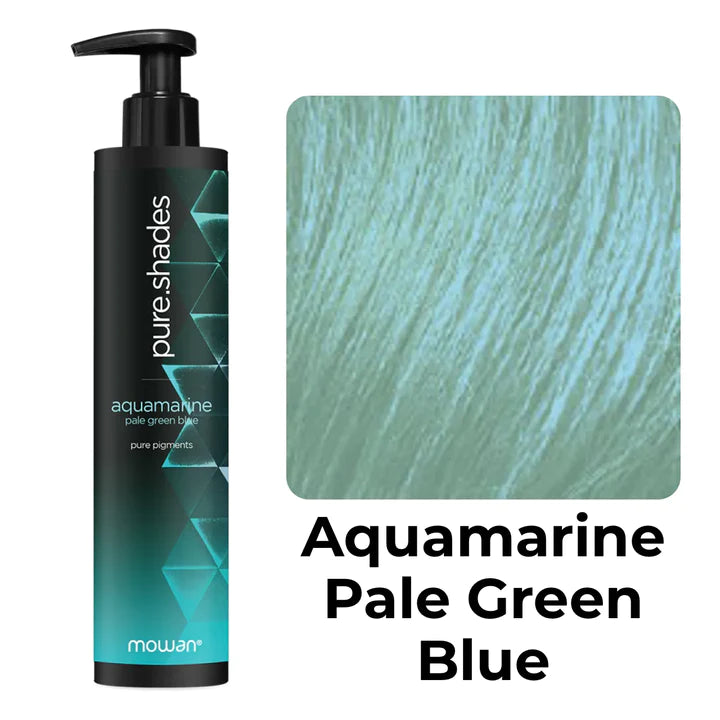 Mowan Megix Pure.Shades Salon Professional  Aquamarine Pale Green Blue