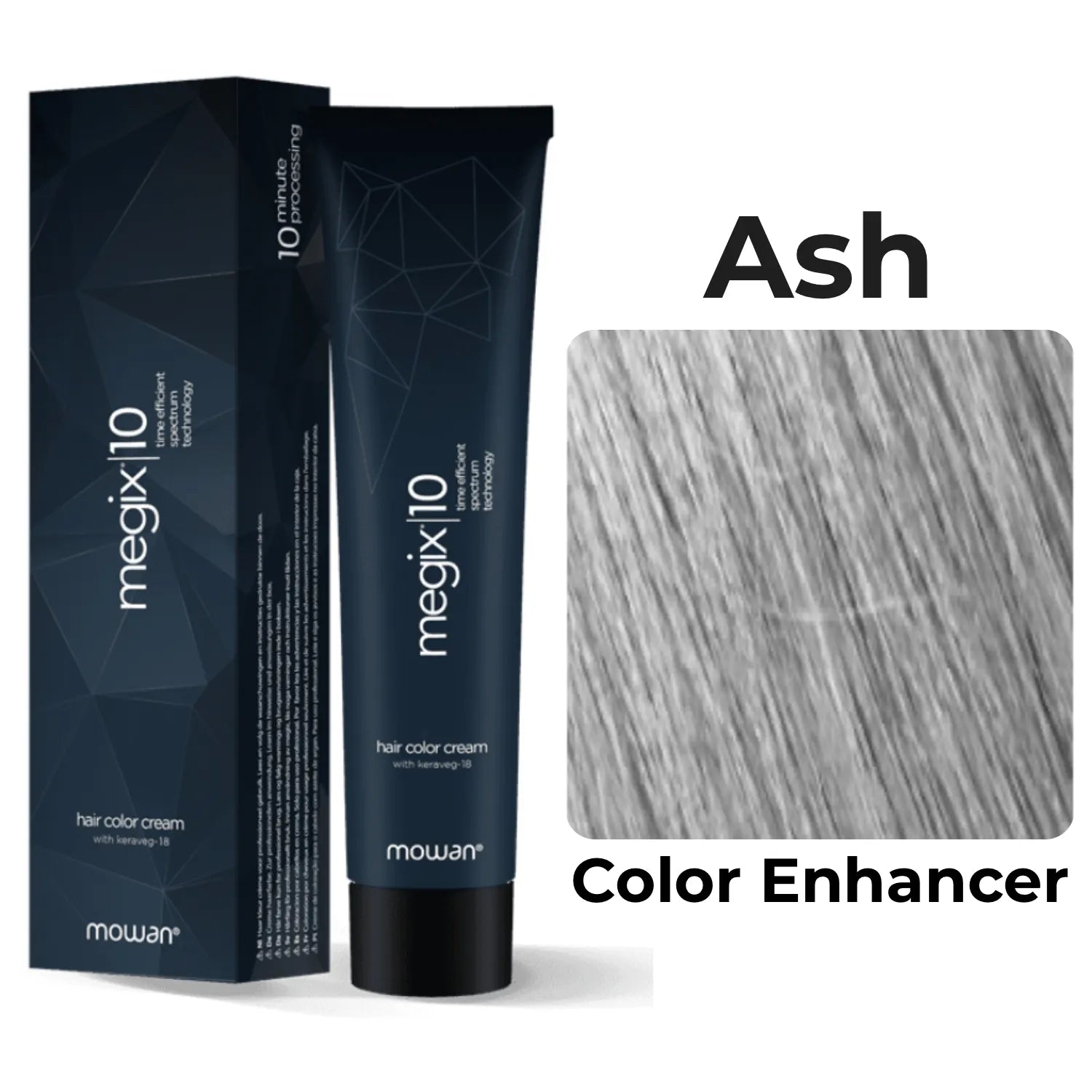 Mowan  - Megix Hair Color - Color Enhancers ASH