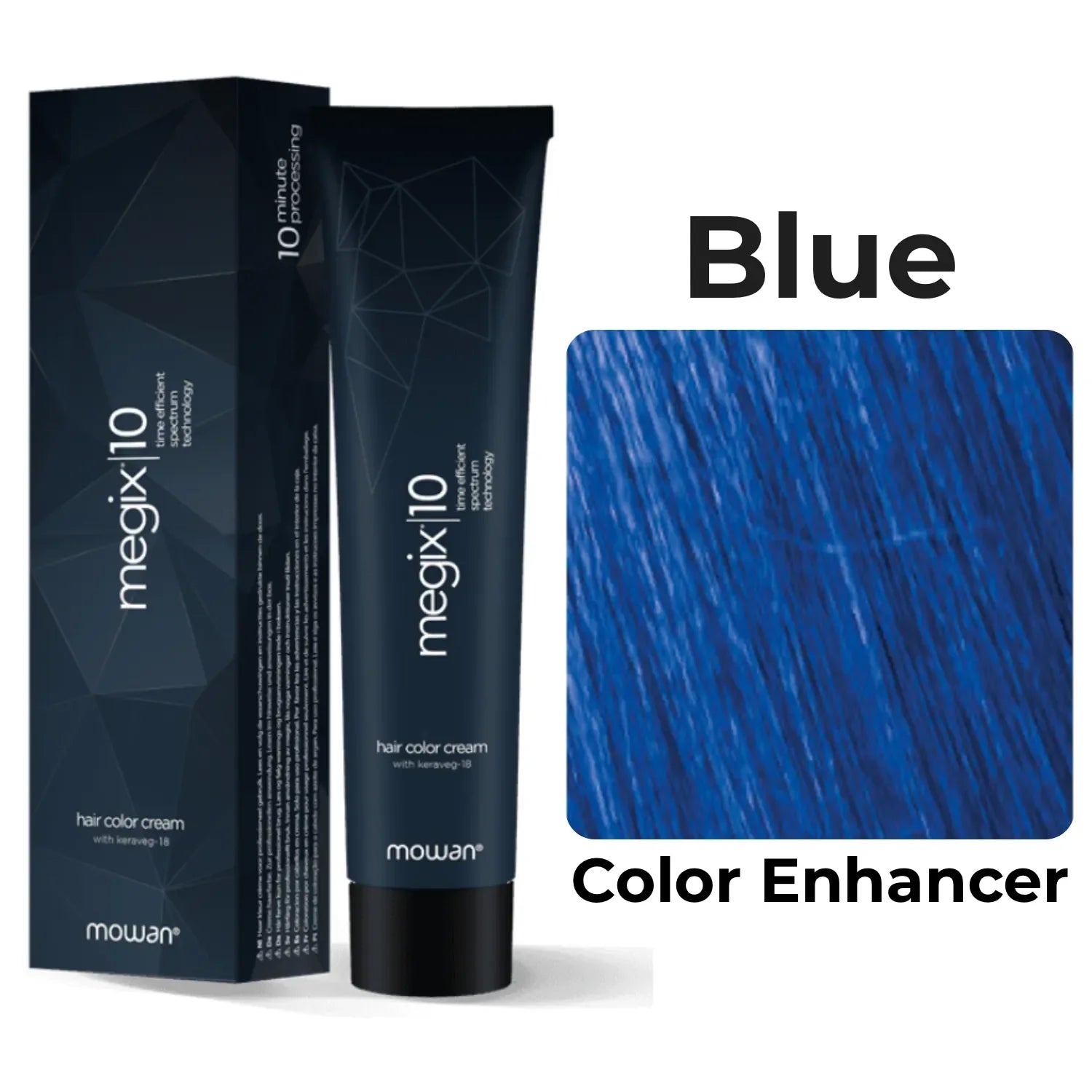 Mowan  - Megix Hair Color - Color Enhancers BLUE