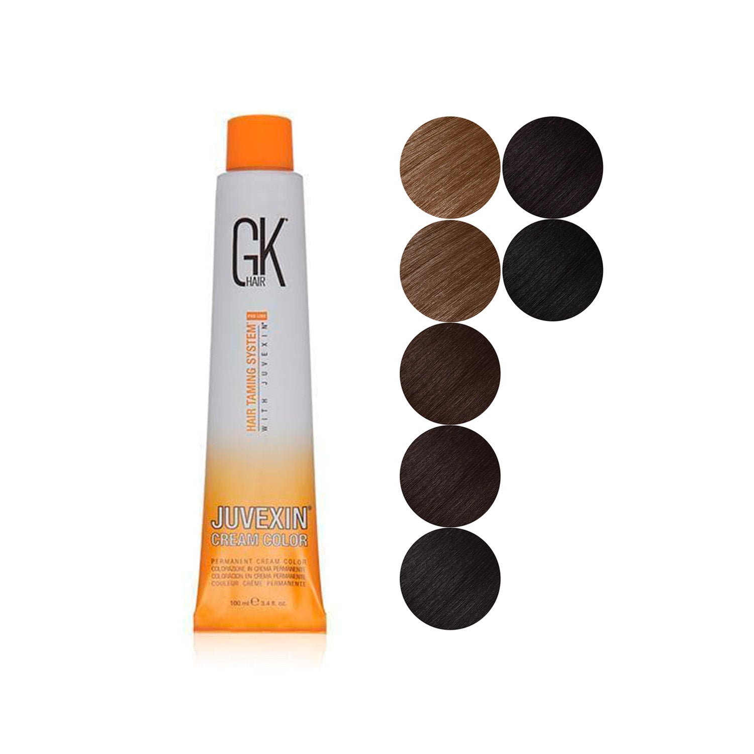 GK Hair Color - Juvexin Cream Color Pro Chocolate