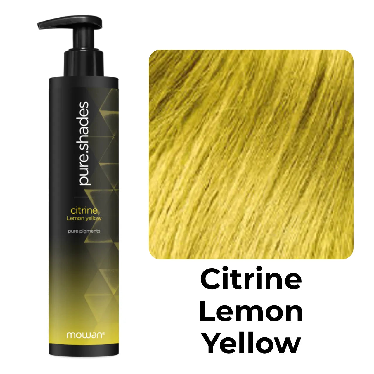 Mowan Megix Pure.Shades Salon Professional  Citrine Lemon Yellow