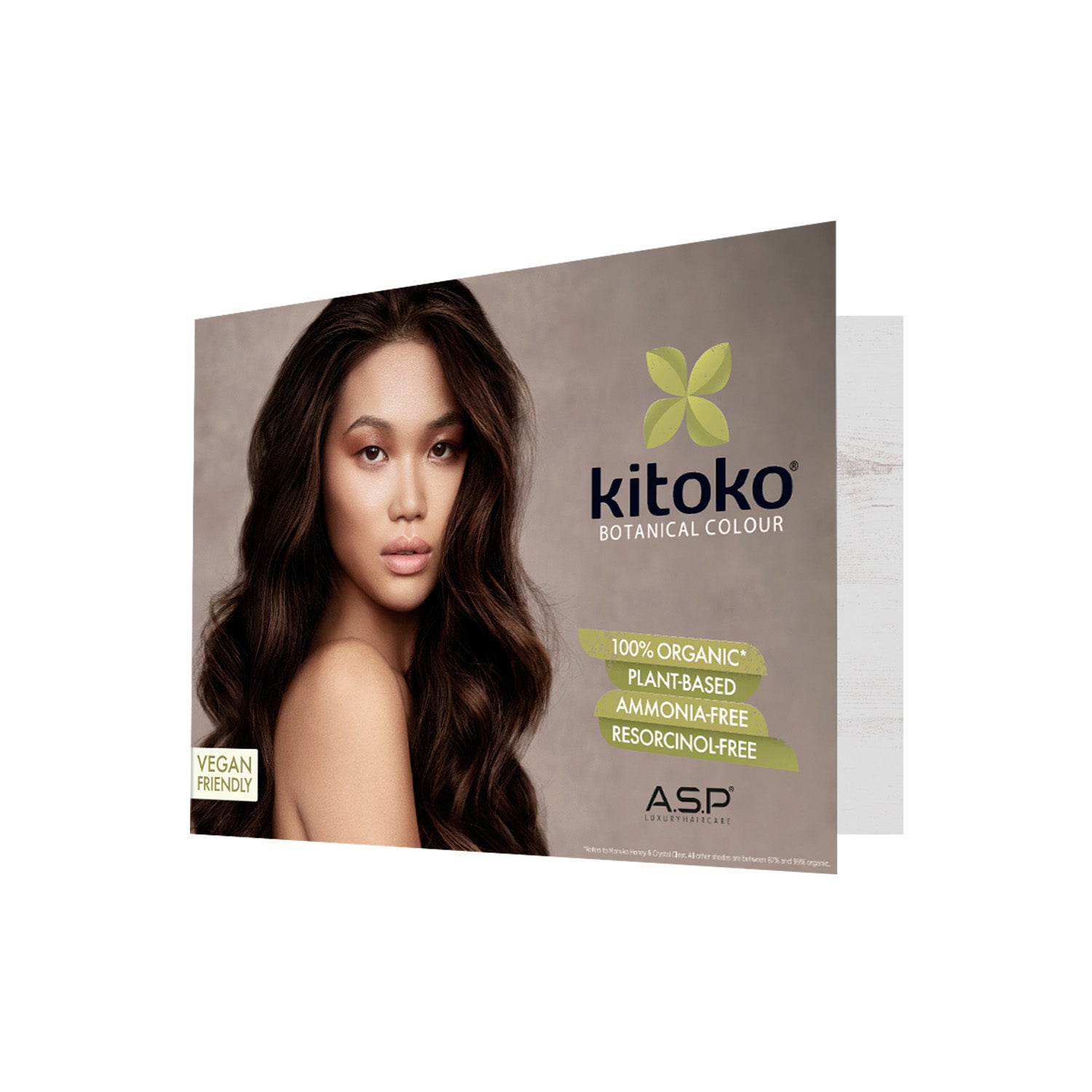 ASP  Kitoko Botanical Shade Chart Professional Salon Products Vegan Friendly