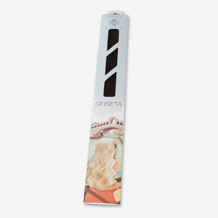 Seiseta Flat Ring on i-tips Hair Extensions - Classic Colors