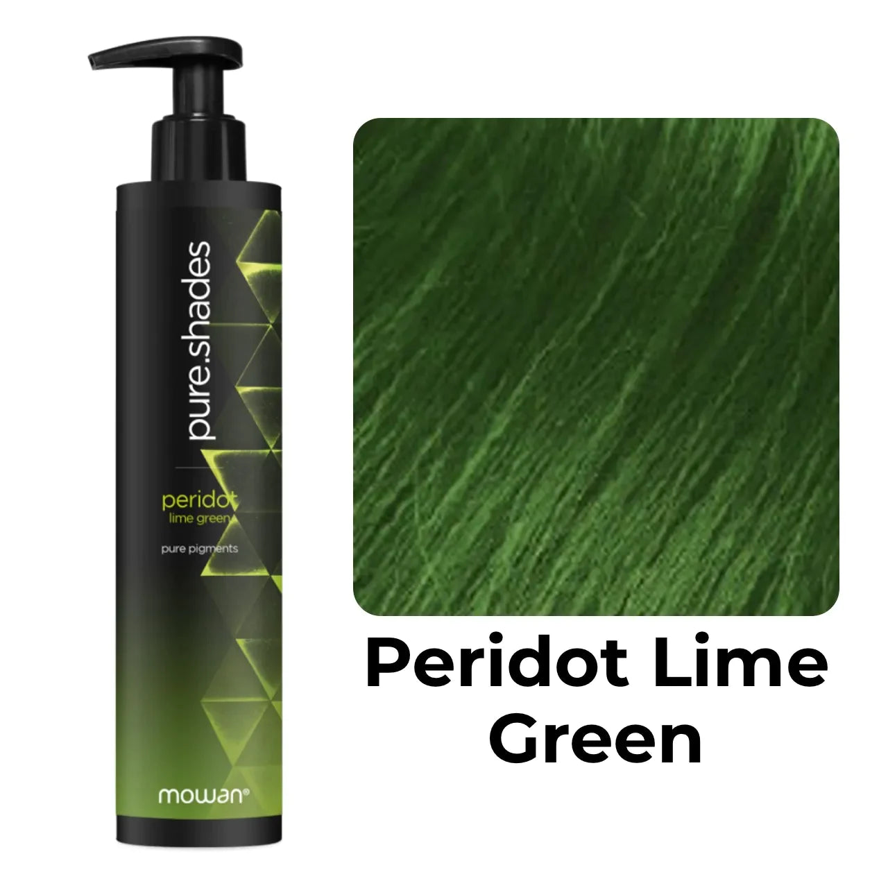 Mowan Megix Pure.Shades Salon Professional Peridot Lime Green