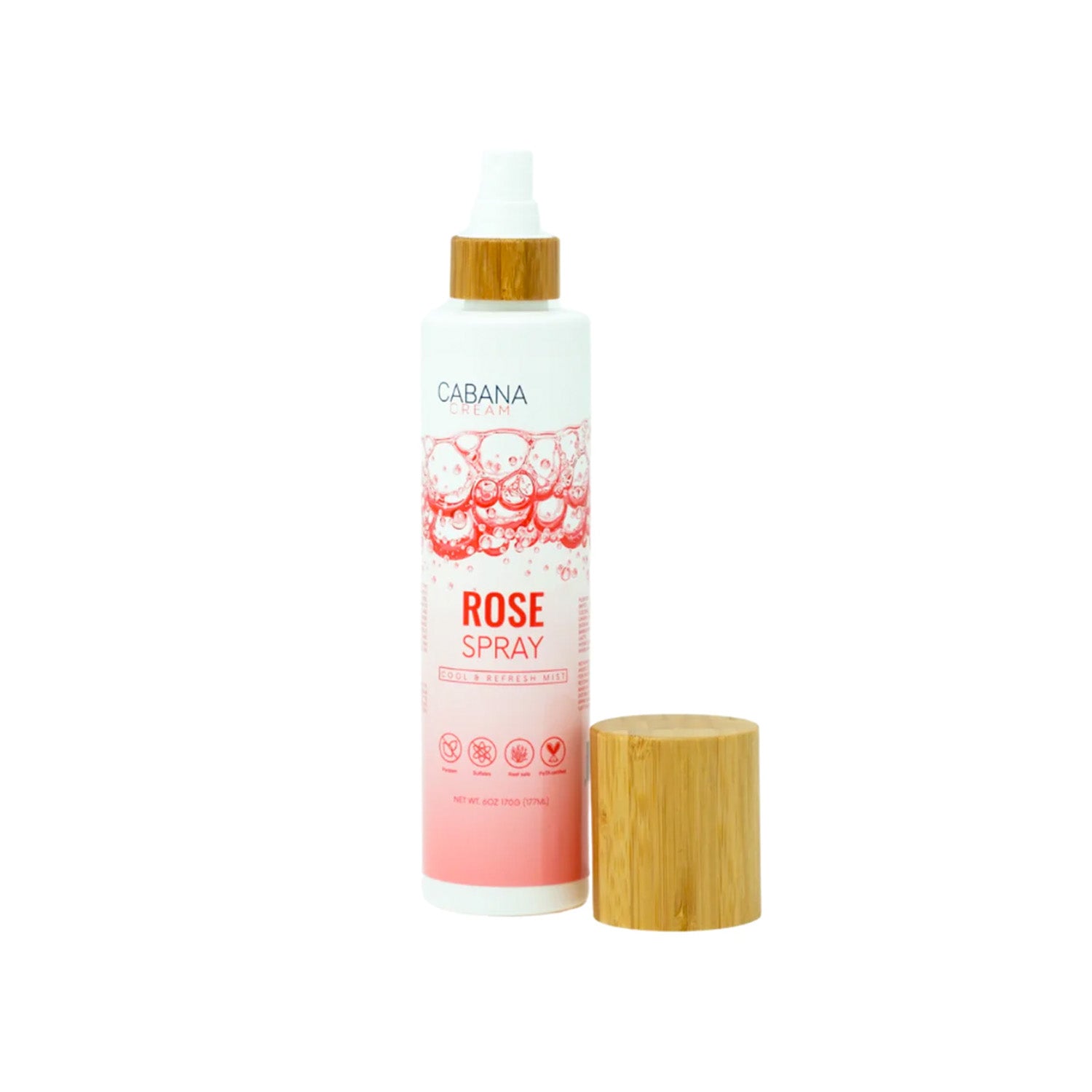 Healium Hair  Salon Professional Cabana Cream Rose Spray