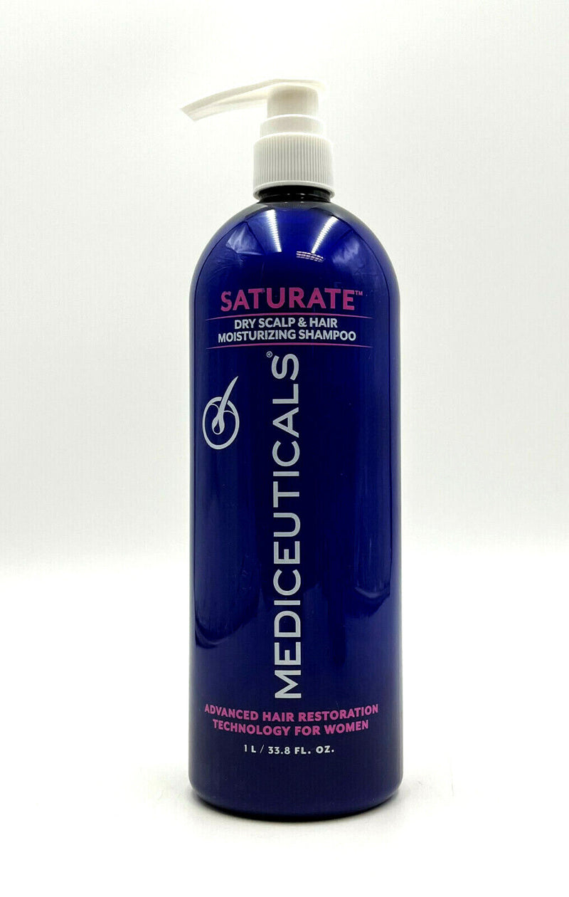 Mediceuticals Saturate Dry Scalp & Hair Moisturizing Shampoo 33oz