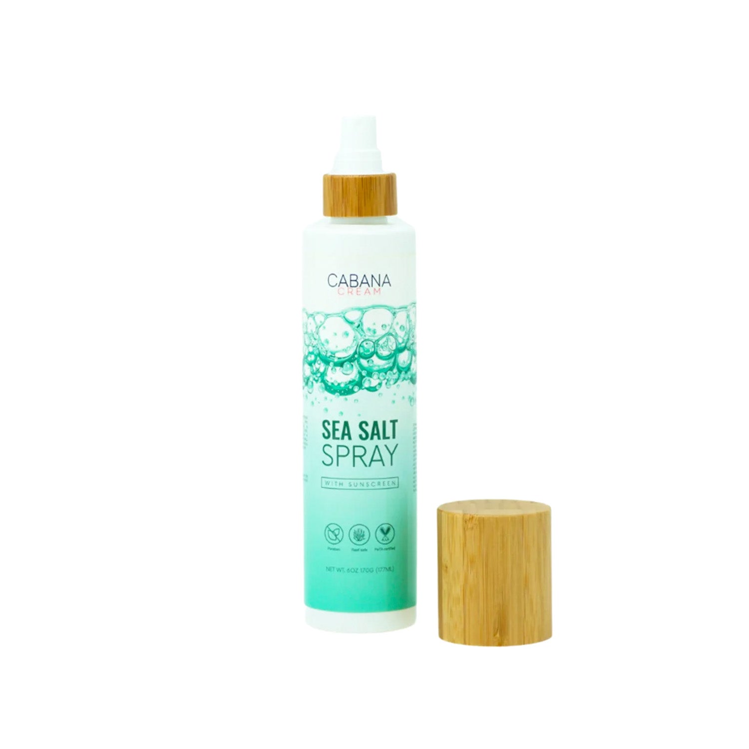 Healium Hair Salon Professional Cabana Cream Sea Salt Spray