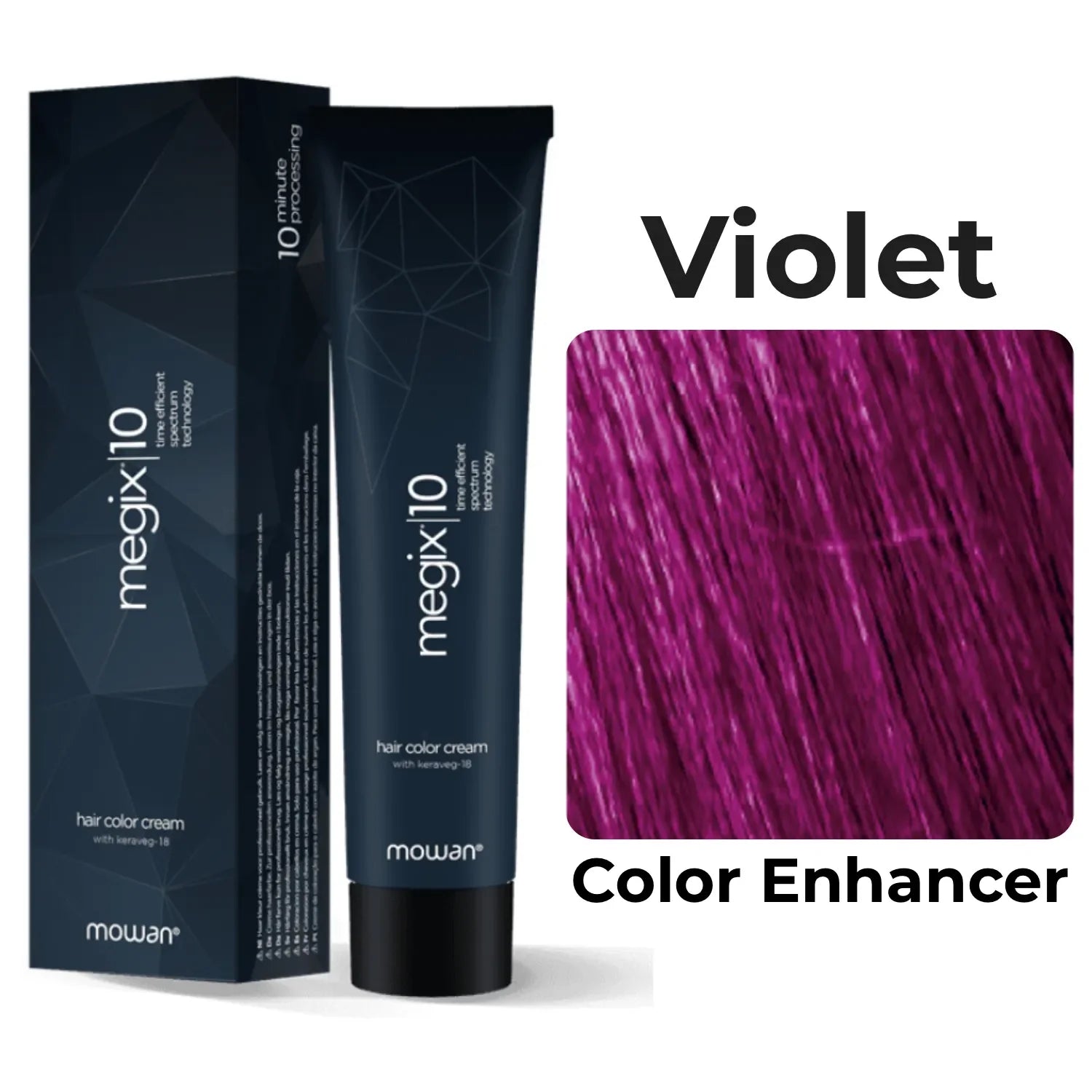 Mowan  - Megix Hair Color - Color Enhancers VIOLET